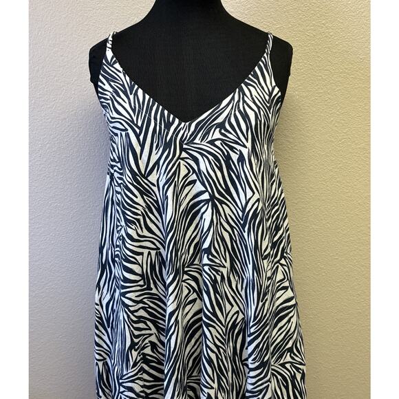 Maruca Novelo Small Sundress Dress Boho Chic Lagenlook Relaxed Festival Pockets - Picture 5 of 9